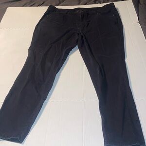 Lane Bryant black pants size 18